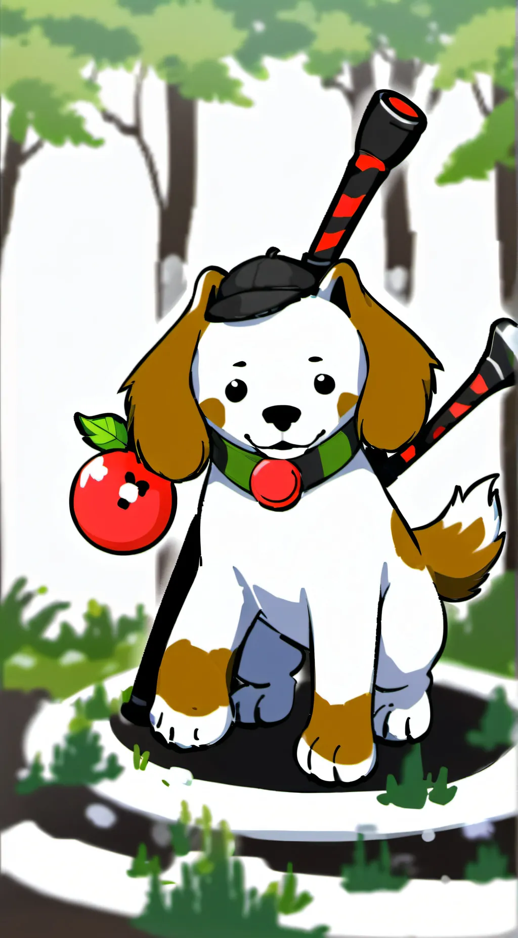 ai character: ivan the dog background