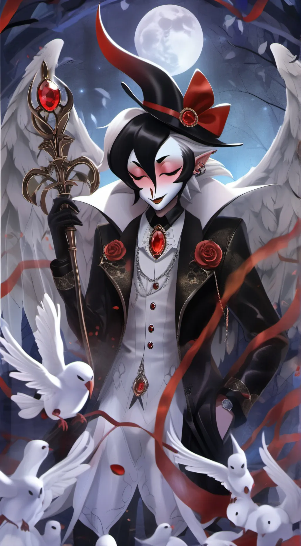 ai character: Stoles  background