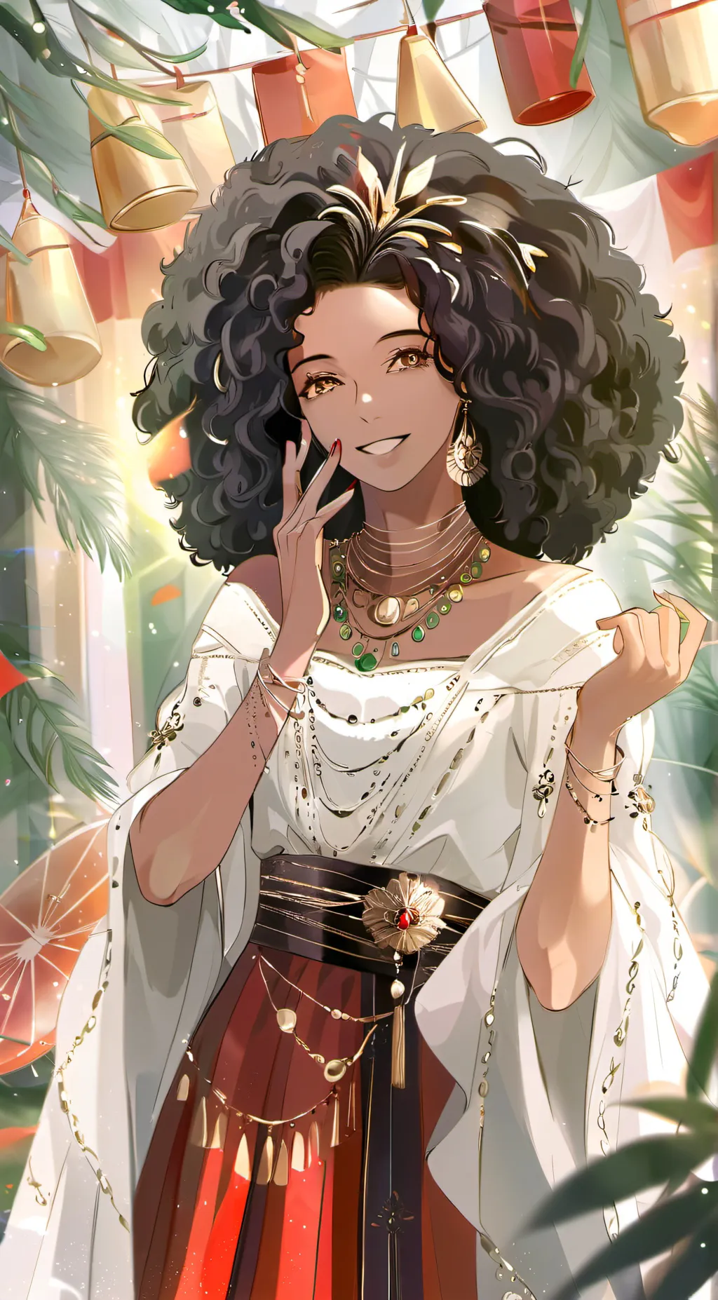 ai character: Maya background