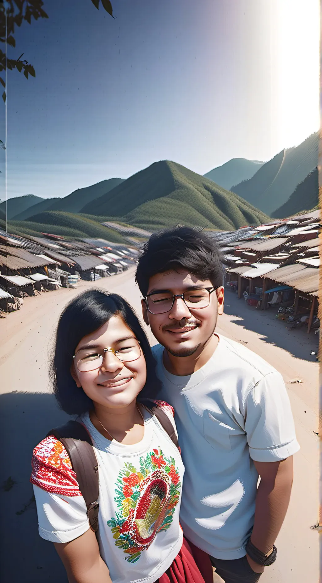 ai character: Alex & luna background