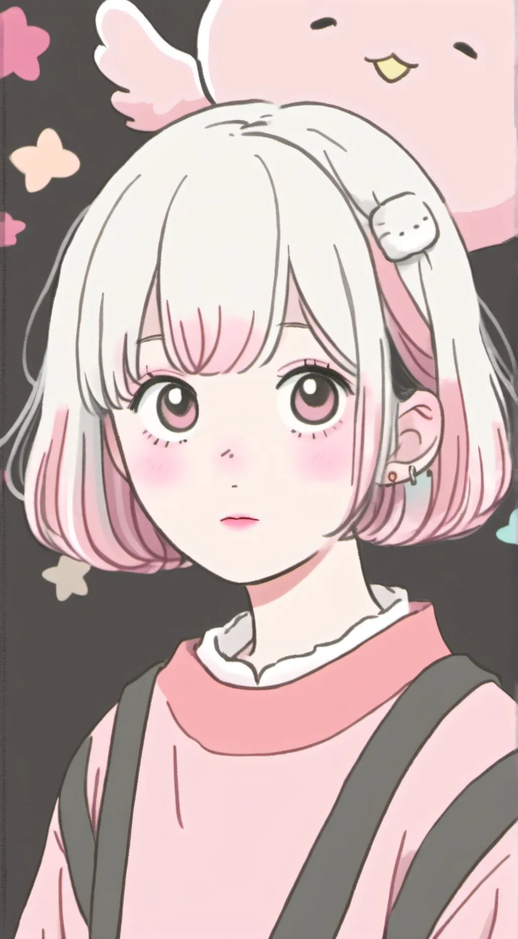 ai character: pompipom background