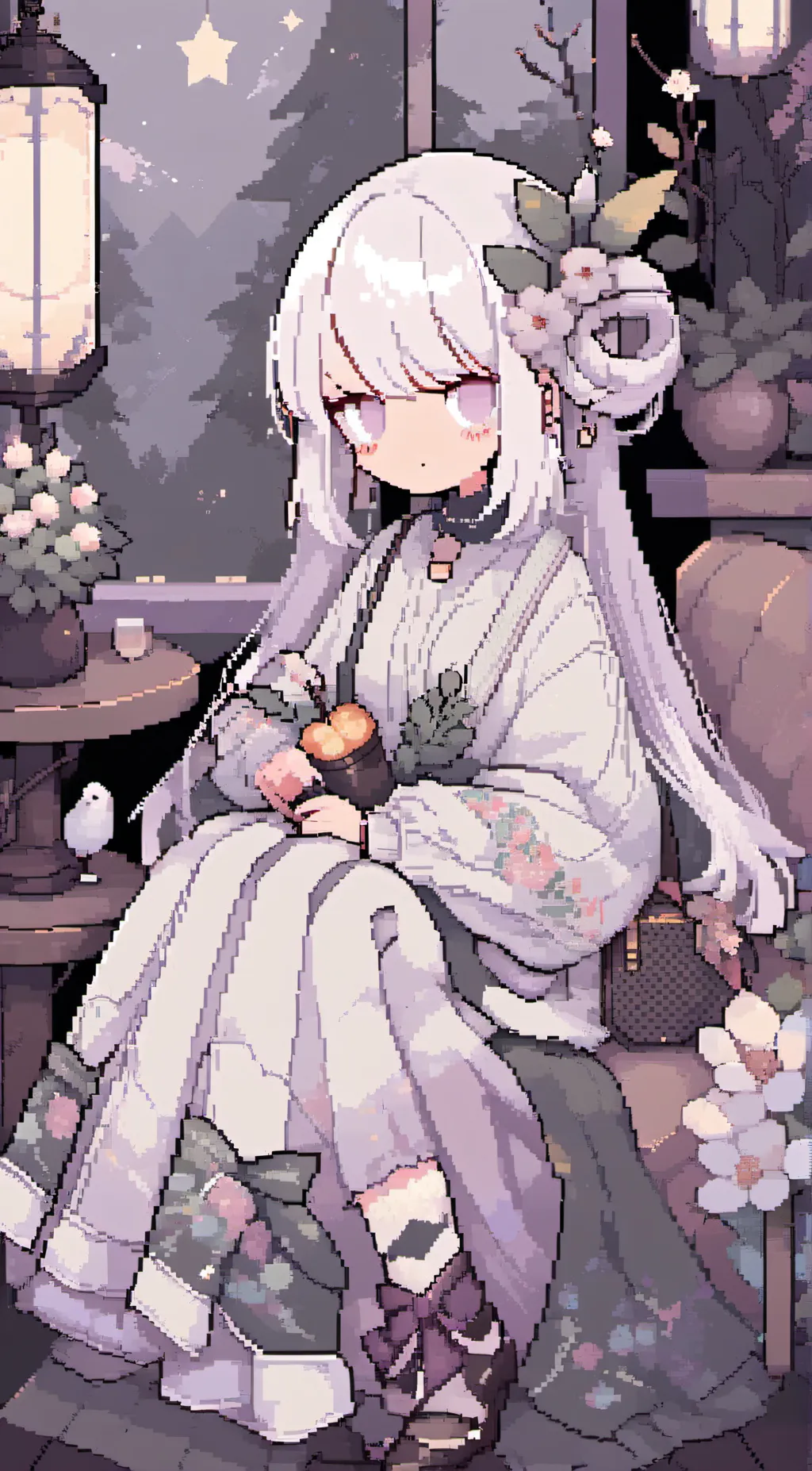 ai character: Milkshake background