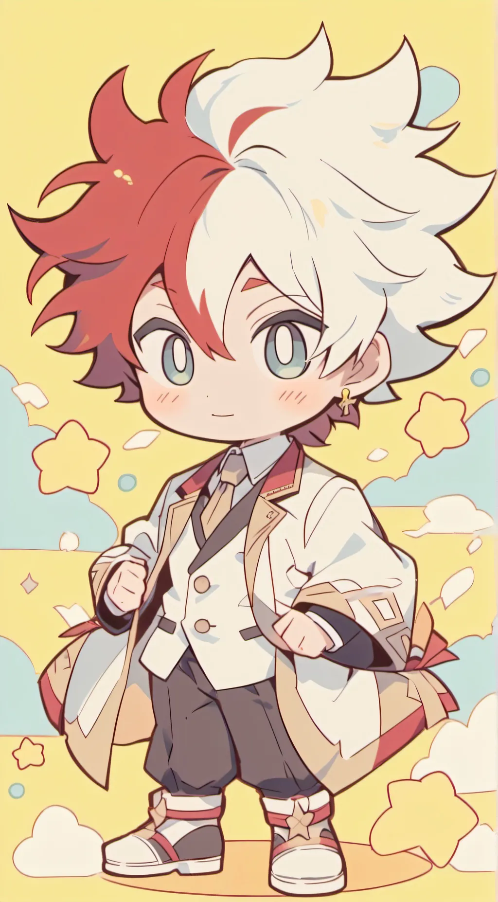 ai character: MHA aftermath background