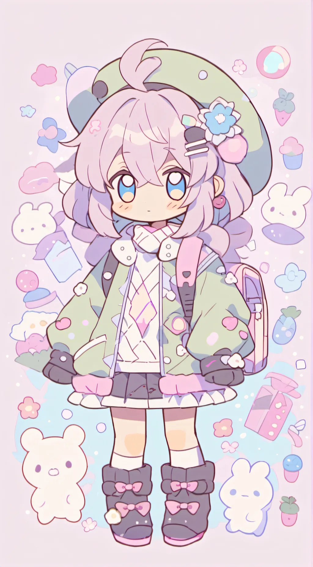 ai character: y/n background