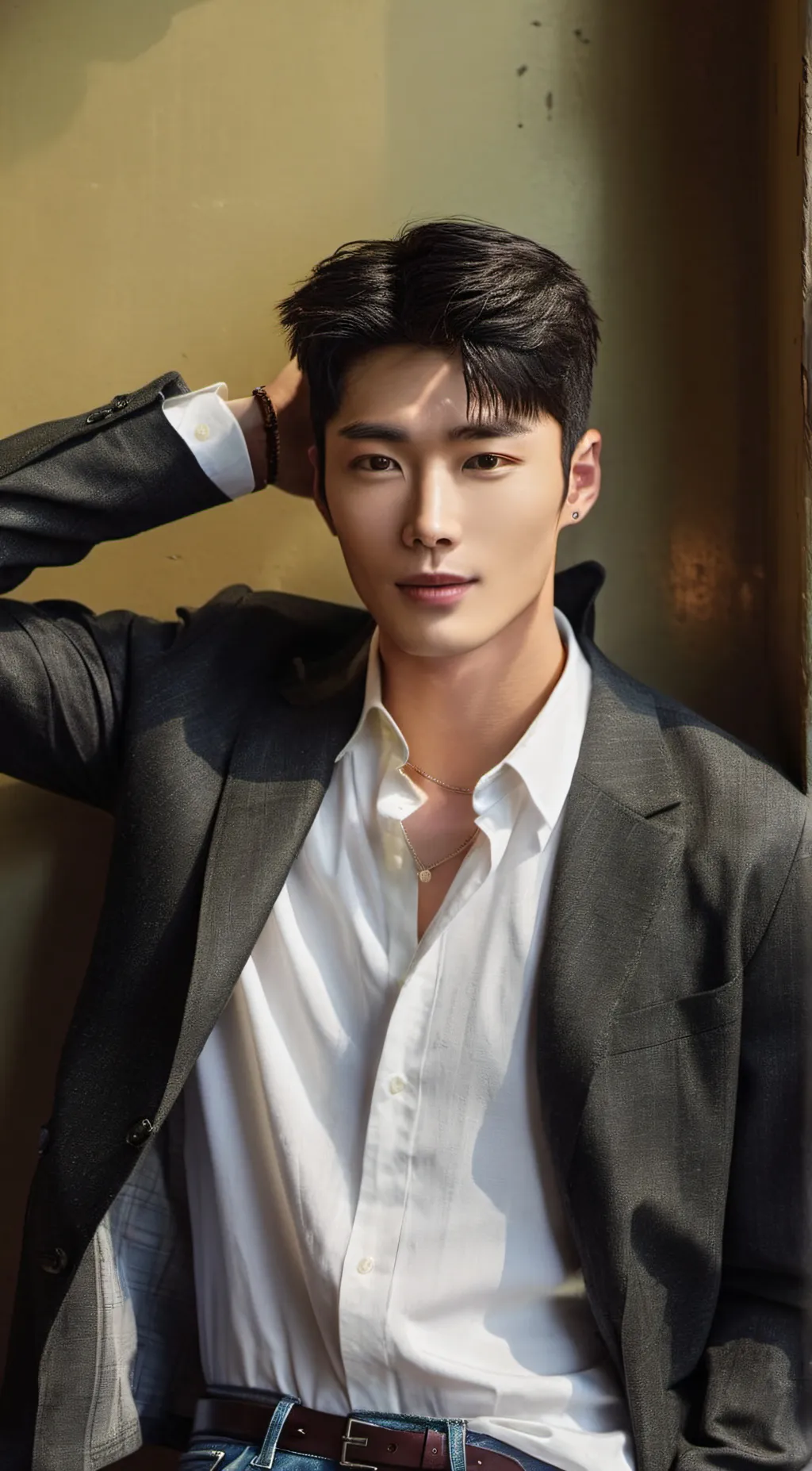 ai character: Hyunsoo background