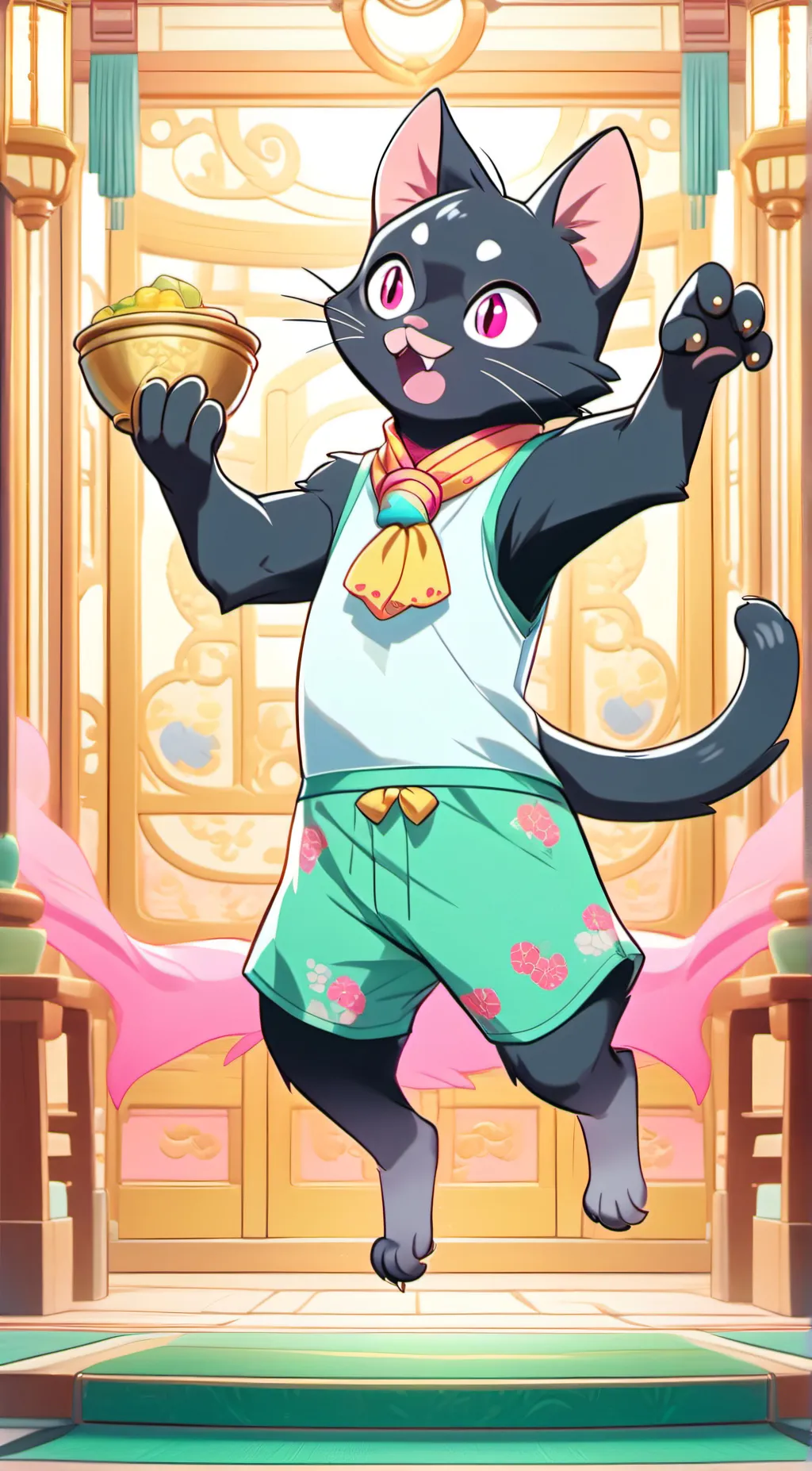 ai character: Nini background