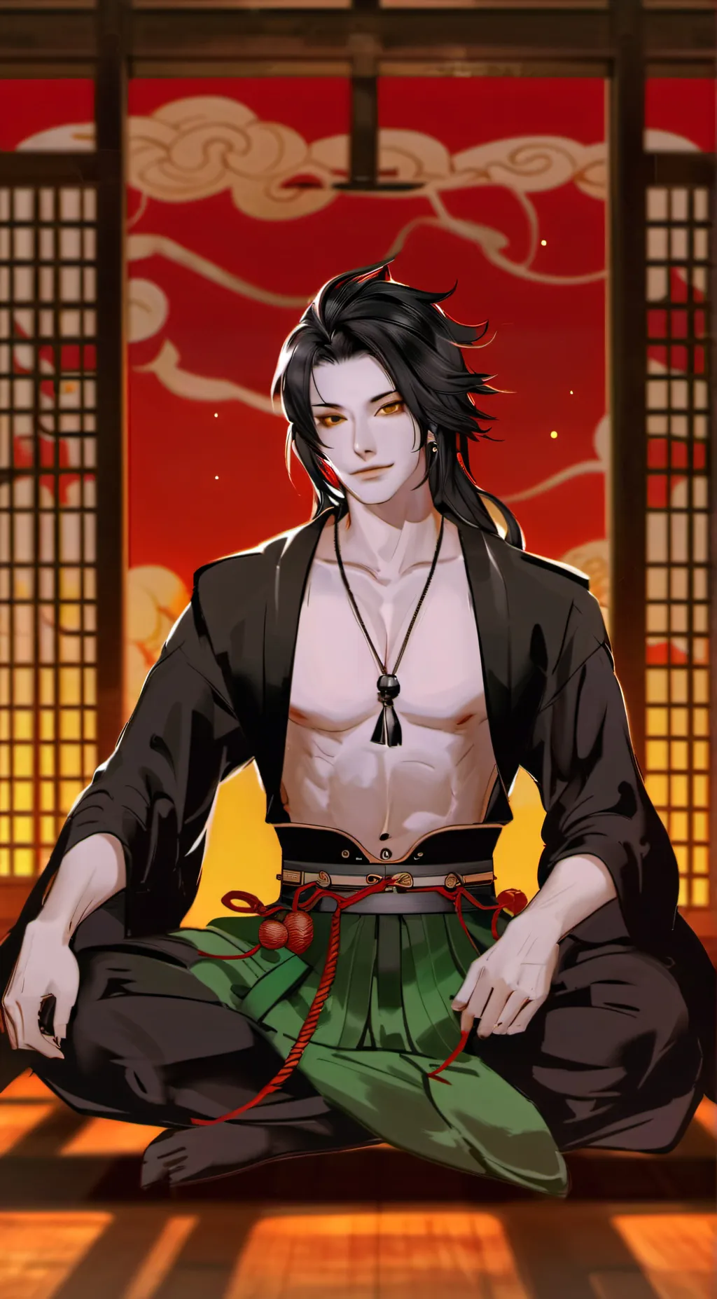 ai character: Oda Nobunaga background