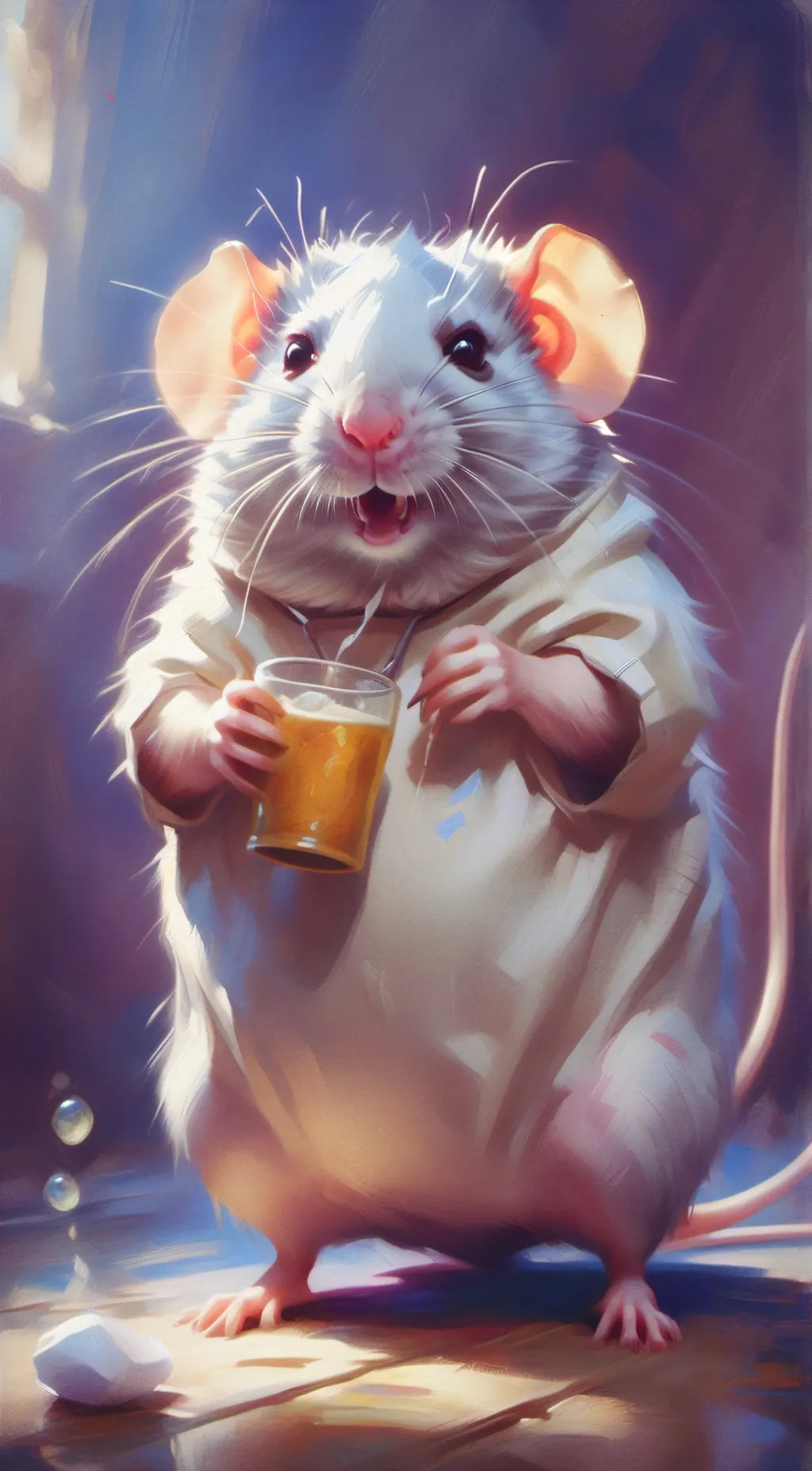 ai character: roast battle  background