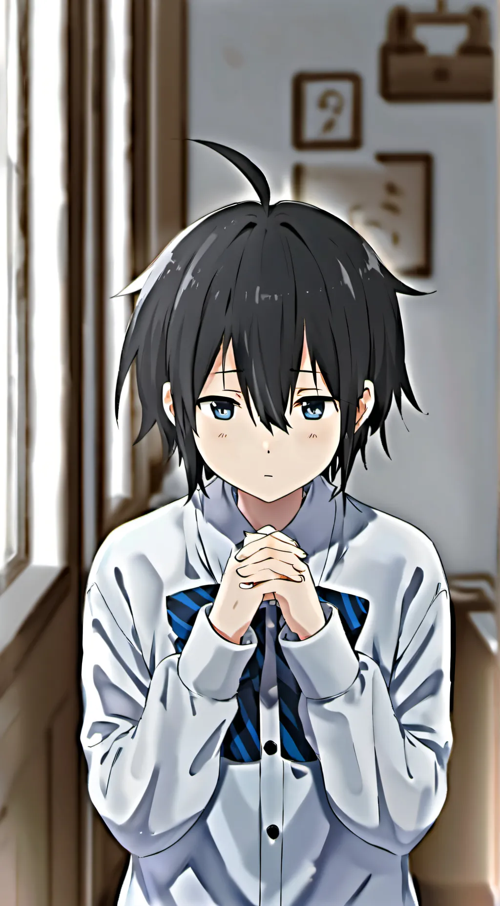 ai character: Yuzuru background