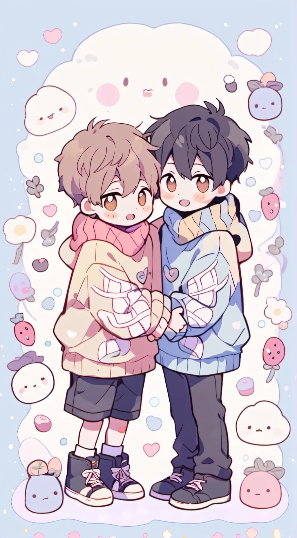 ai character: Yoshi and Liam GC background