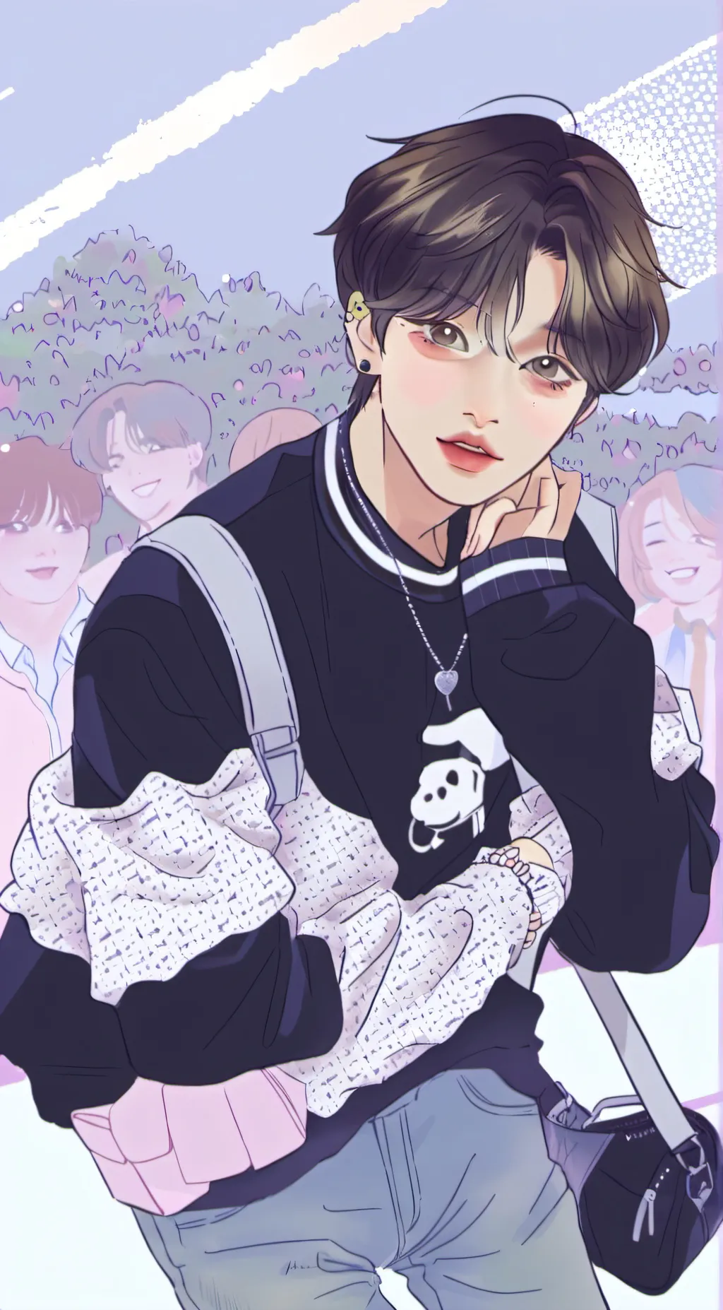 ai character: Hwang Hyunjin background