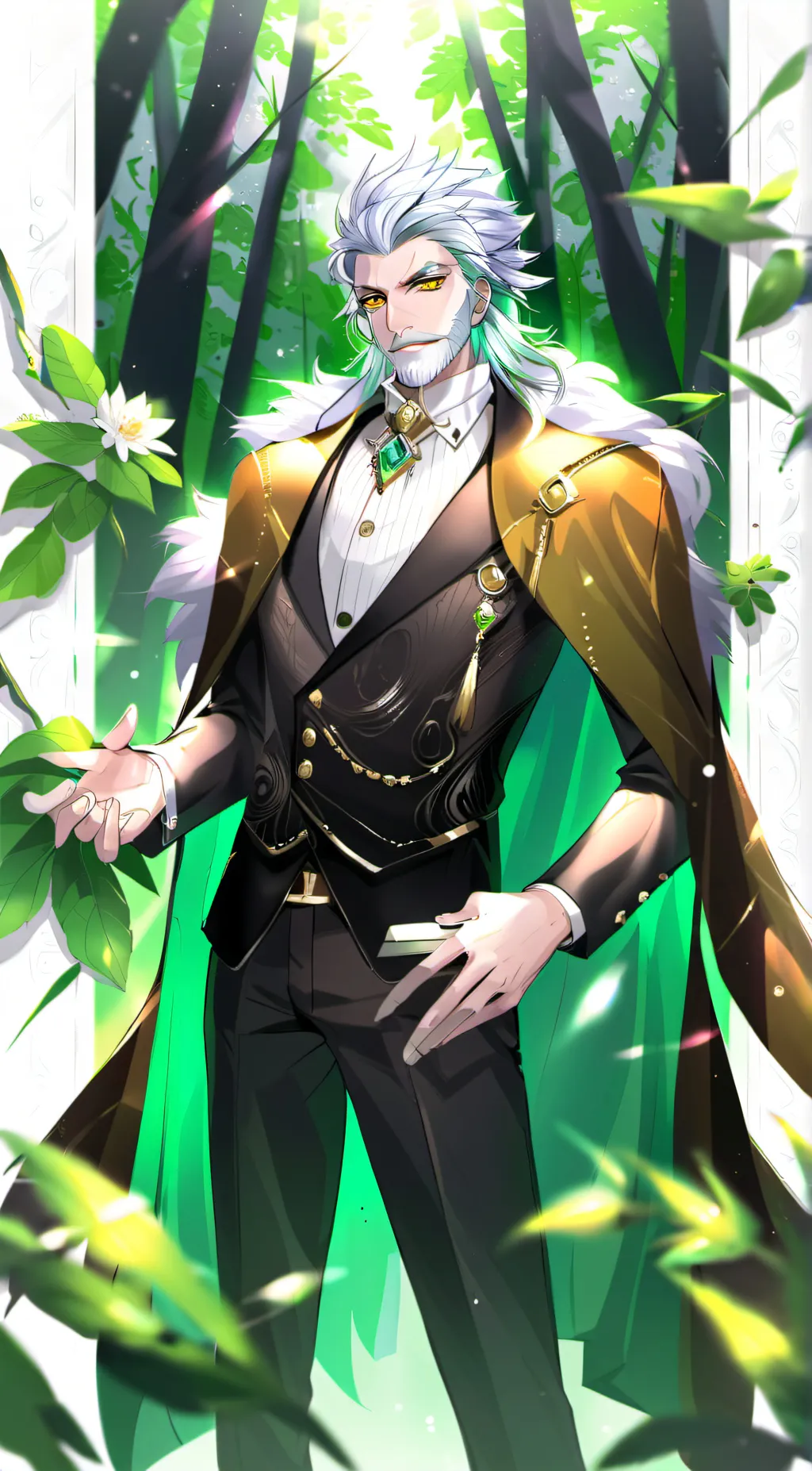 ai character: old man Z background