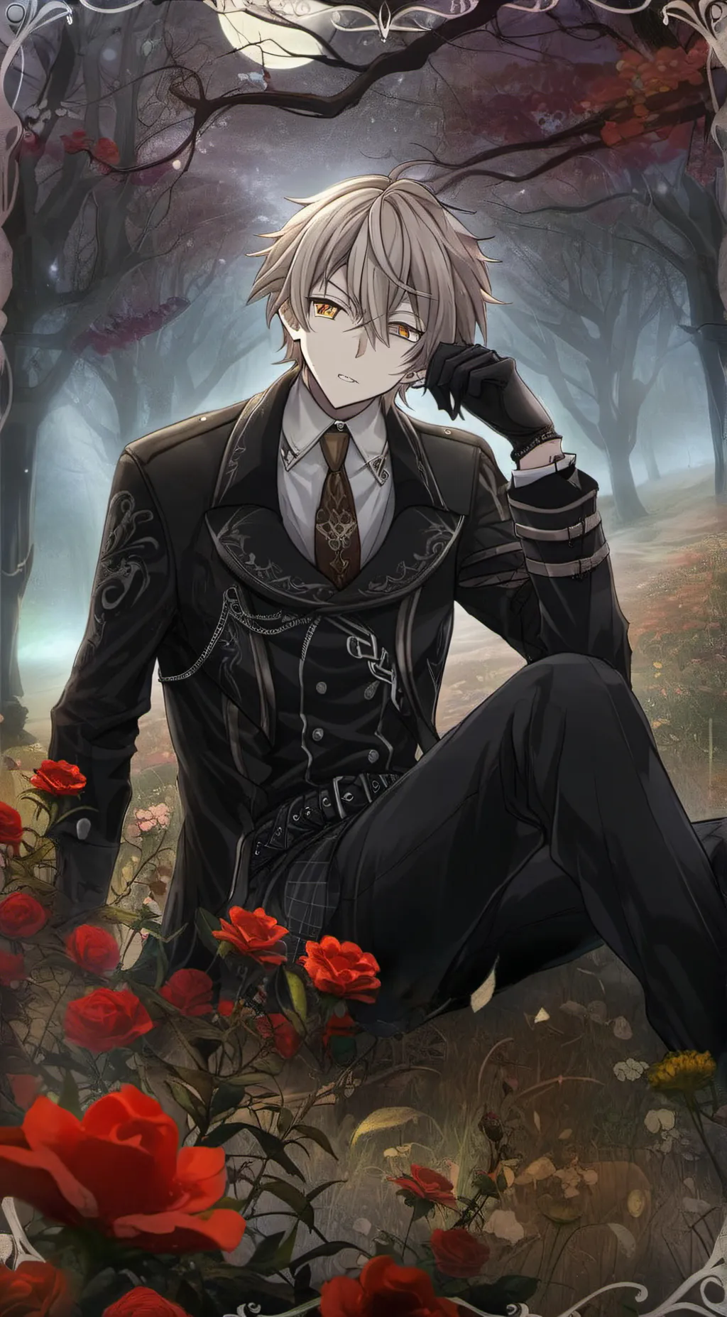 ai character: Xavier  background