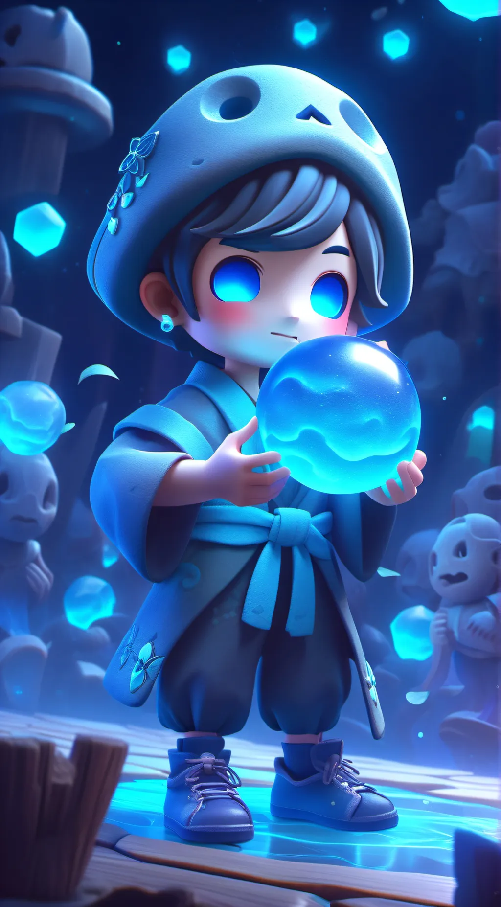 Talkie AI - Chat with (bull voodoo doll)