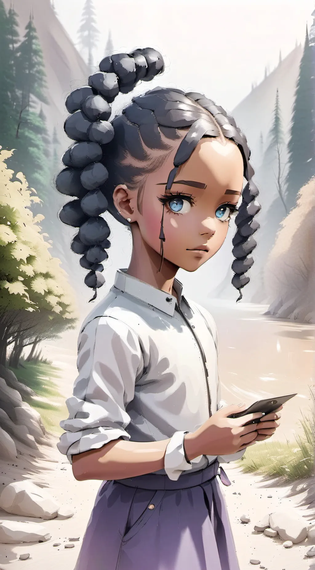 ai character: Jazmin background