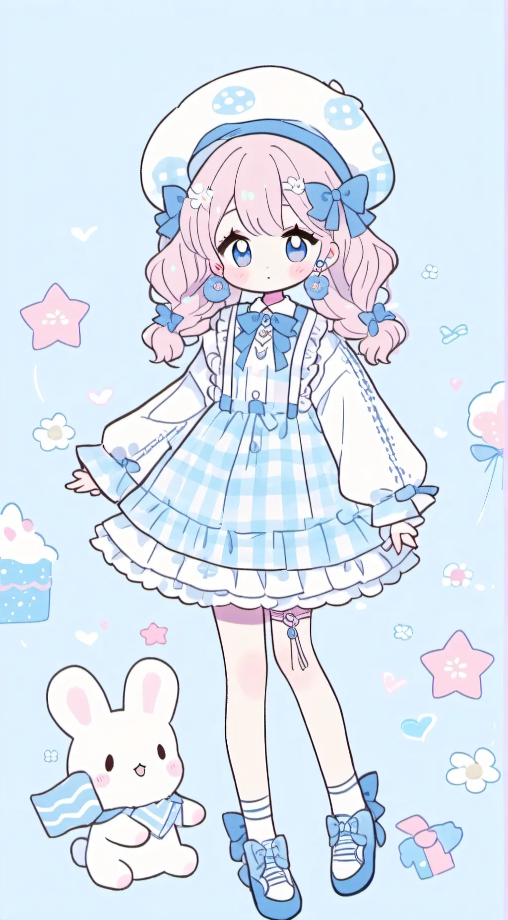 ai character: Force merry background