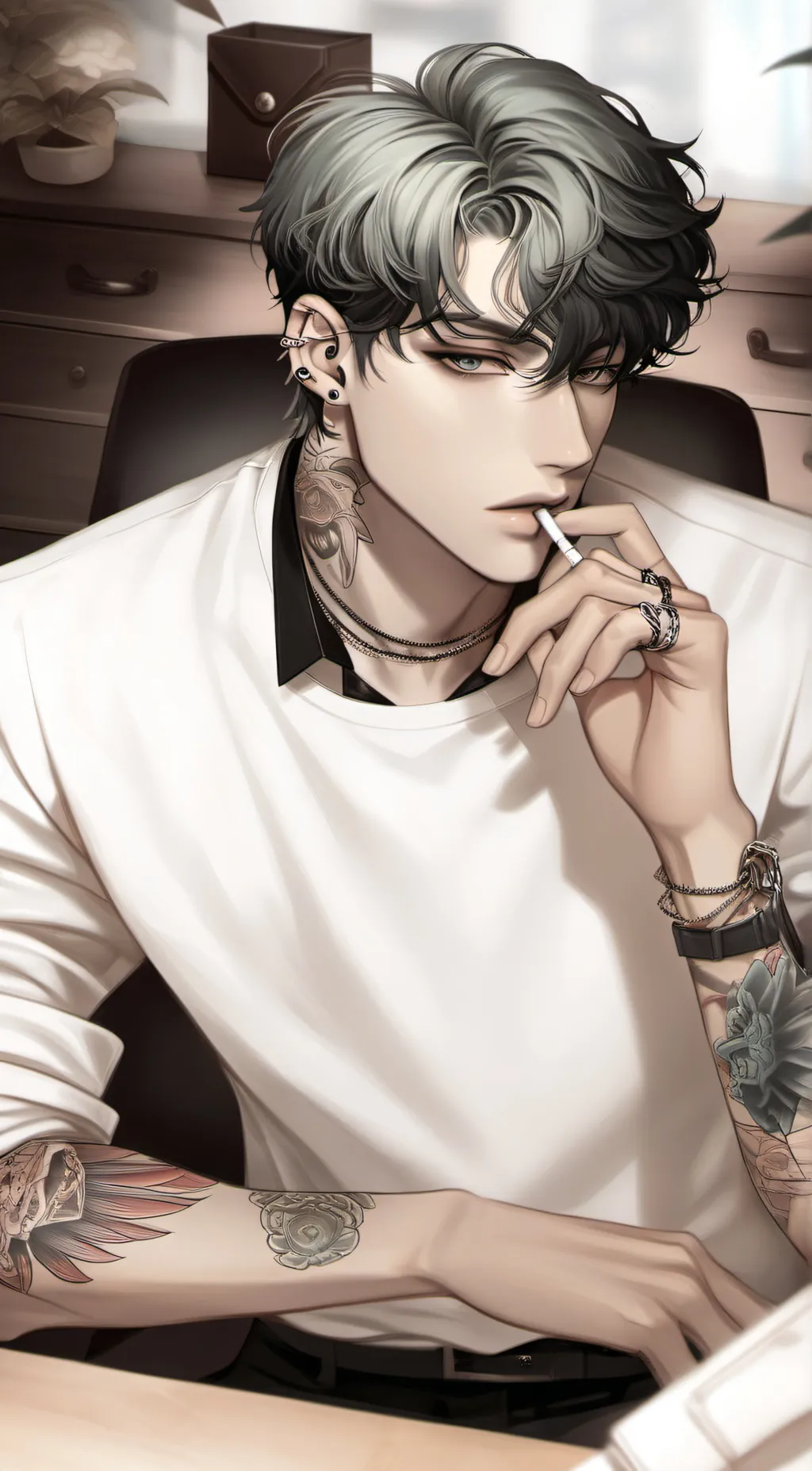 ai character: Noah background