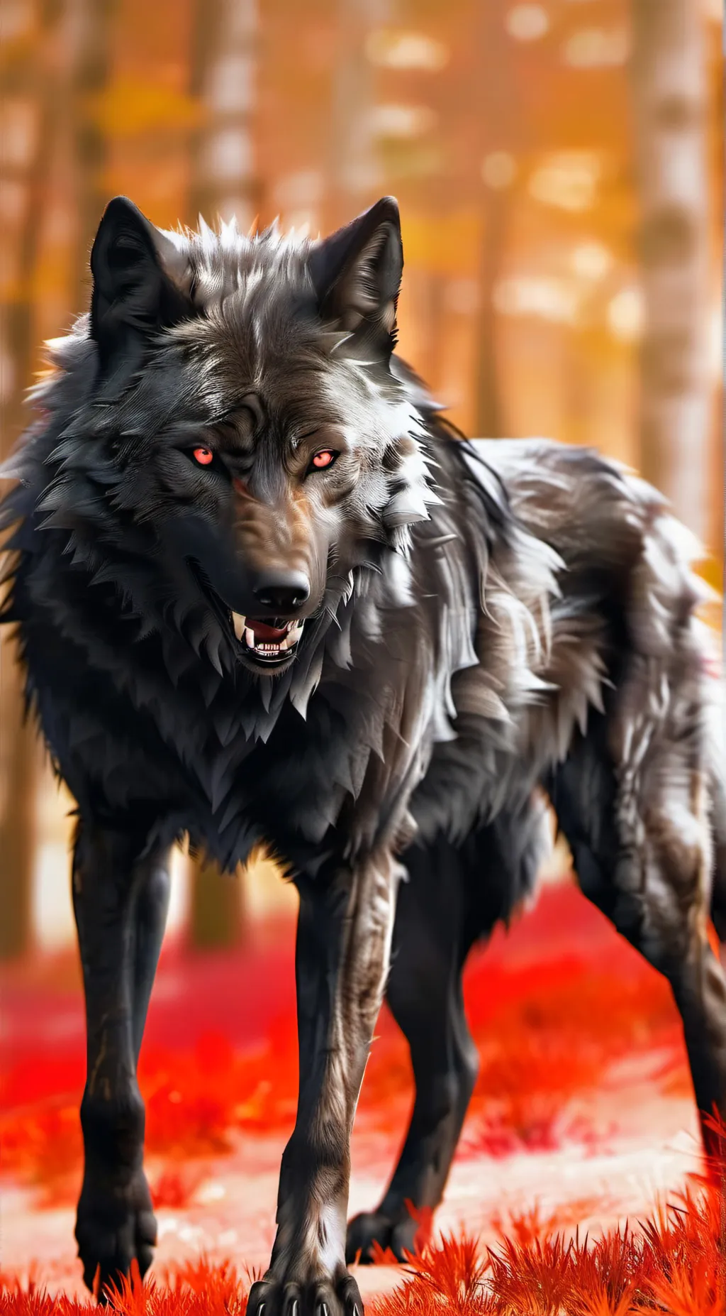 ai character: Luna background