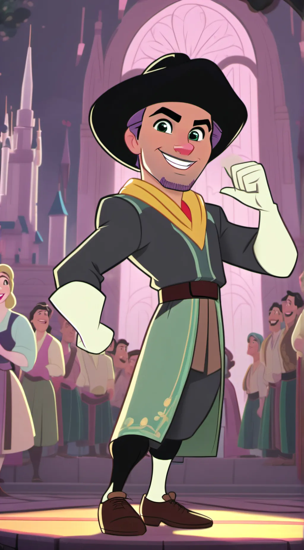 ai character: Catnap background