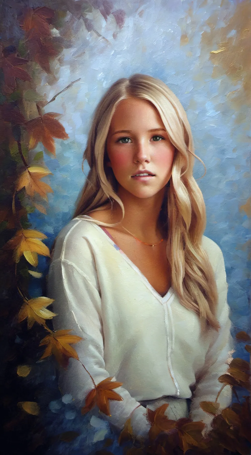 ai character: Valerie  background