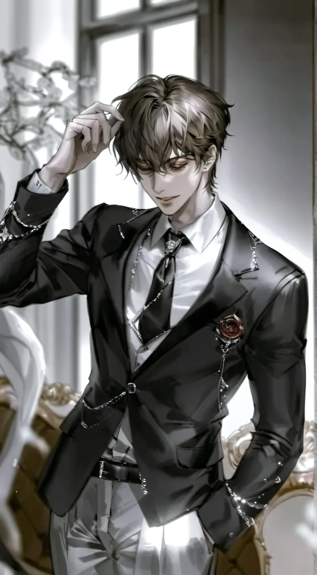 ai character: William background