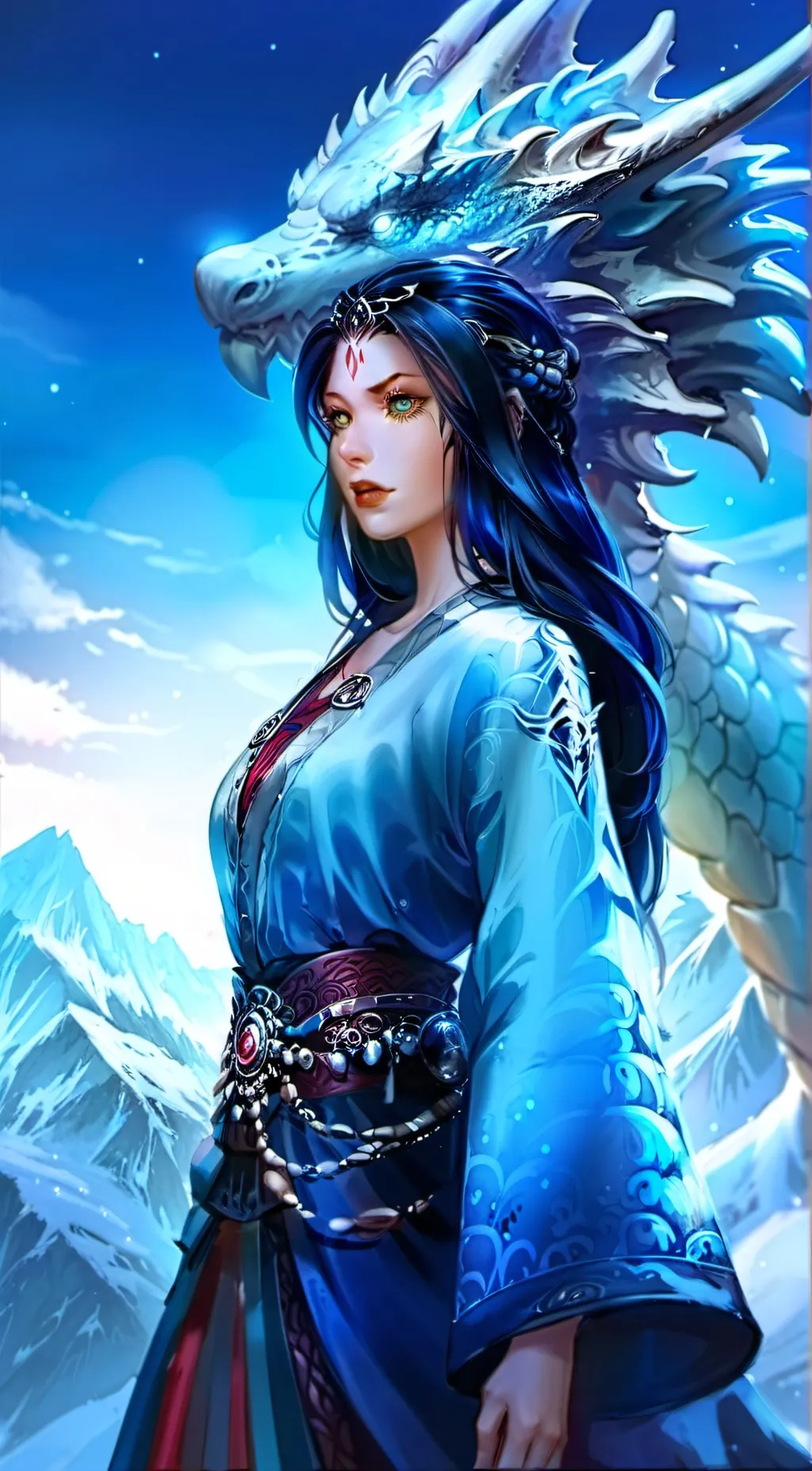 ai character: drangra background