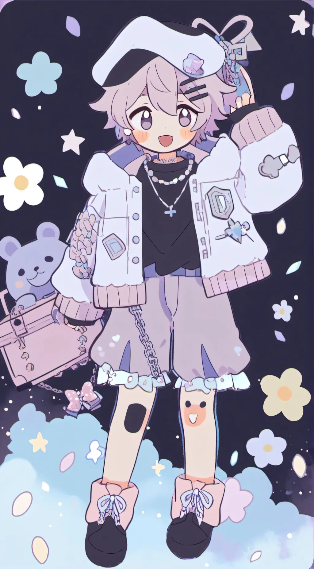 ai character: Roblox story background