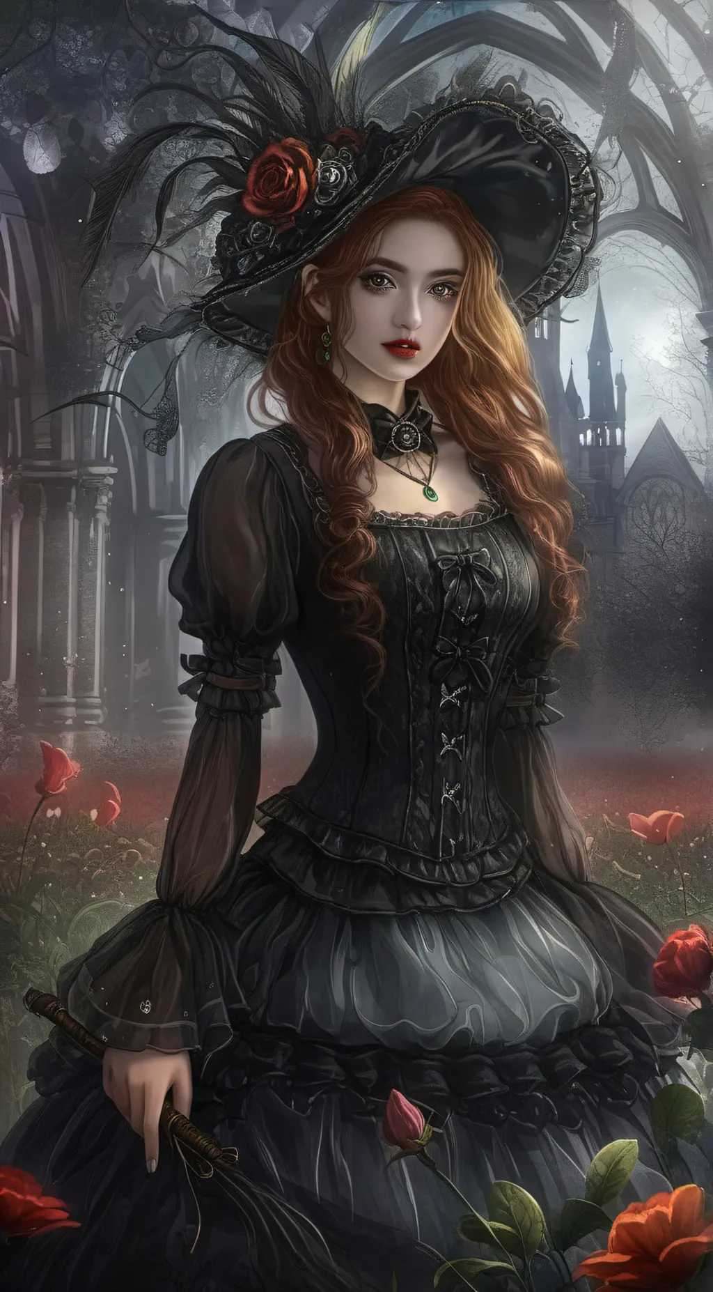 ai character: sarah background