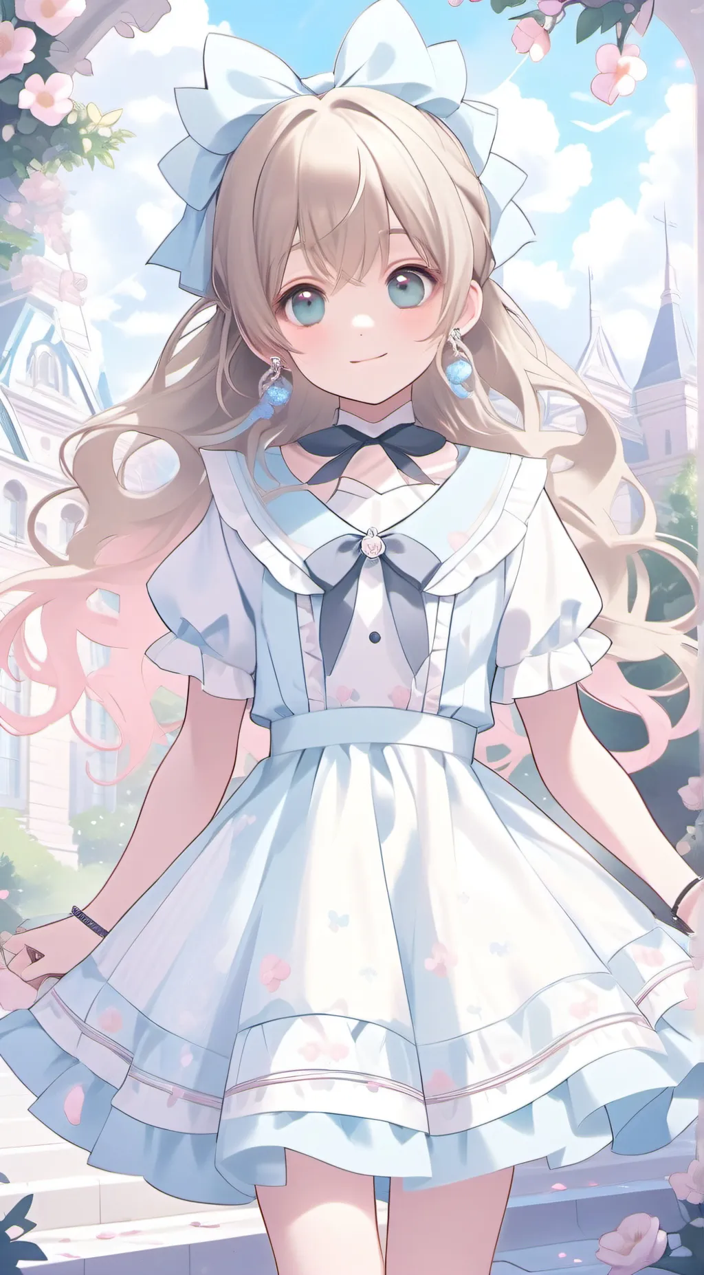 ai character: lily background