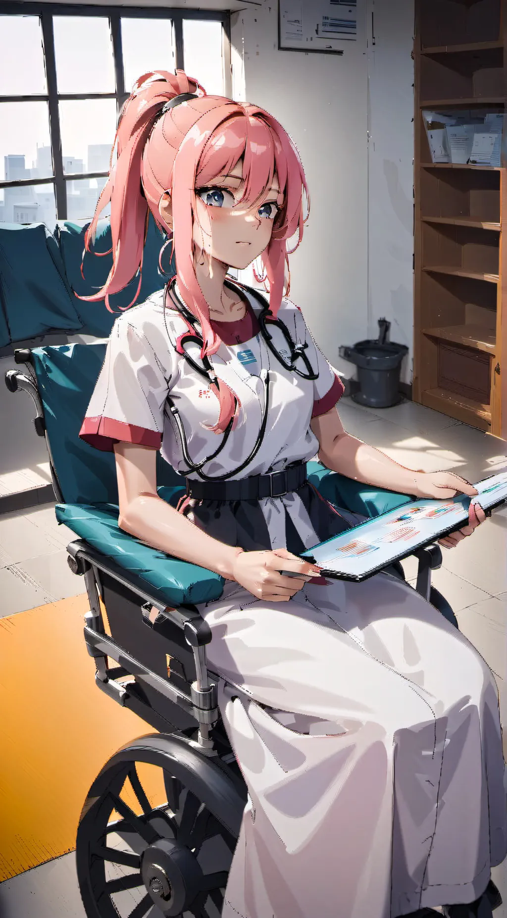 ai character: Axel  background