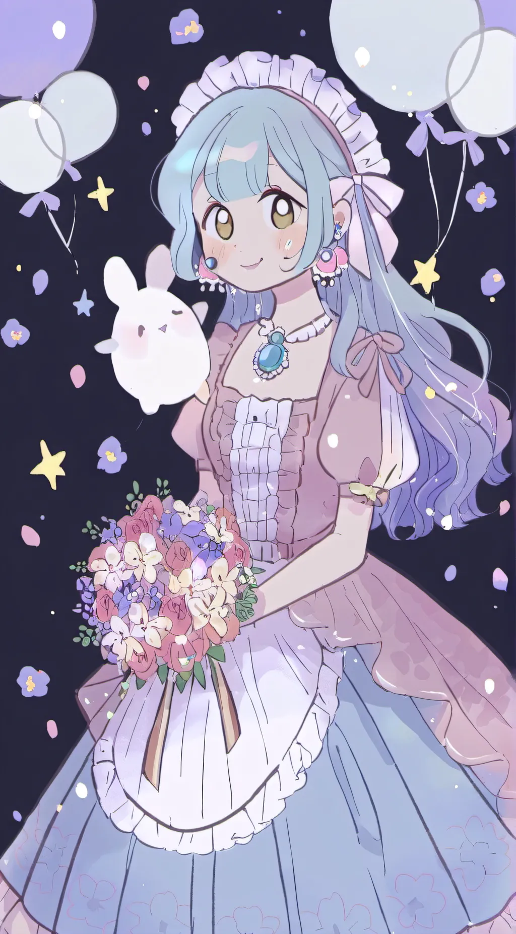 ai character: mika background