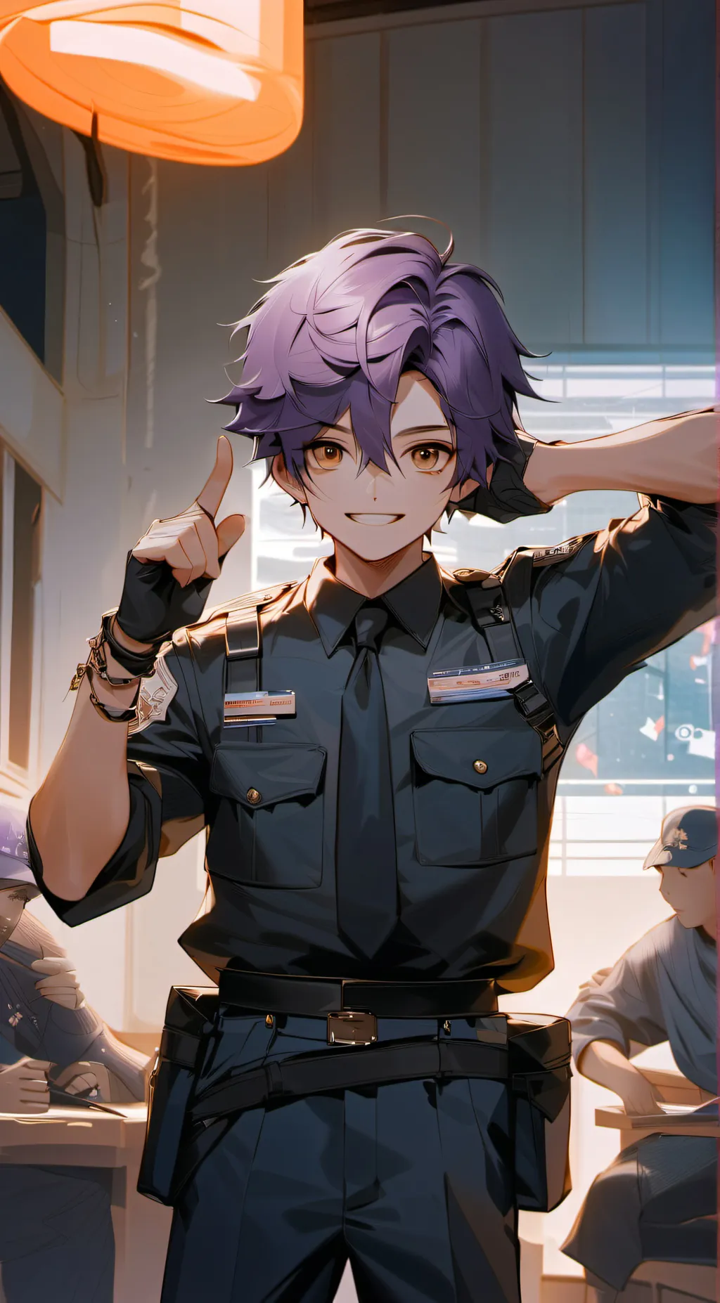 ai character: Michael afton background