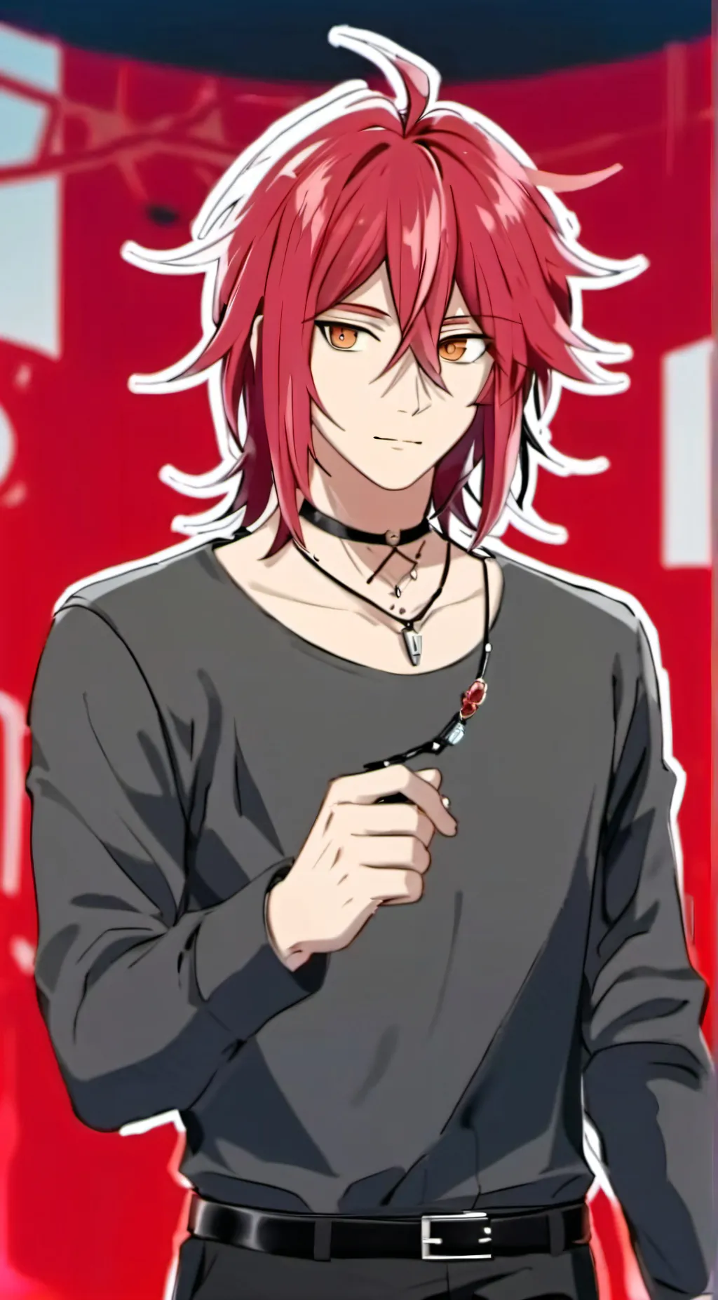 ai character: Ren suzugamori background