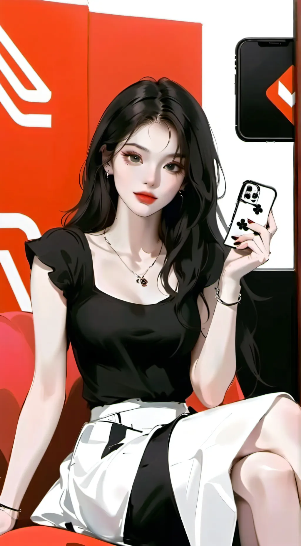 ai character: Bianca  background