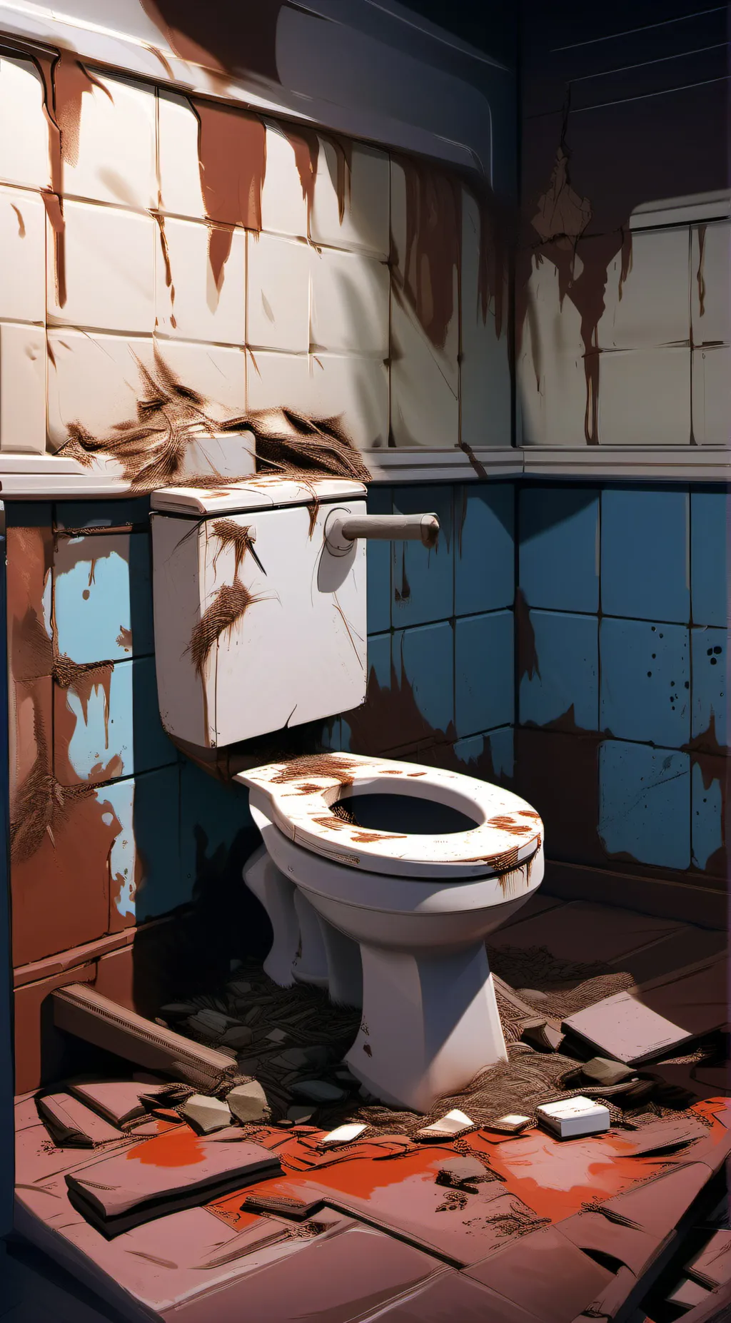 Talkie AI - Chat with The bathroom test