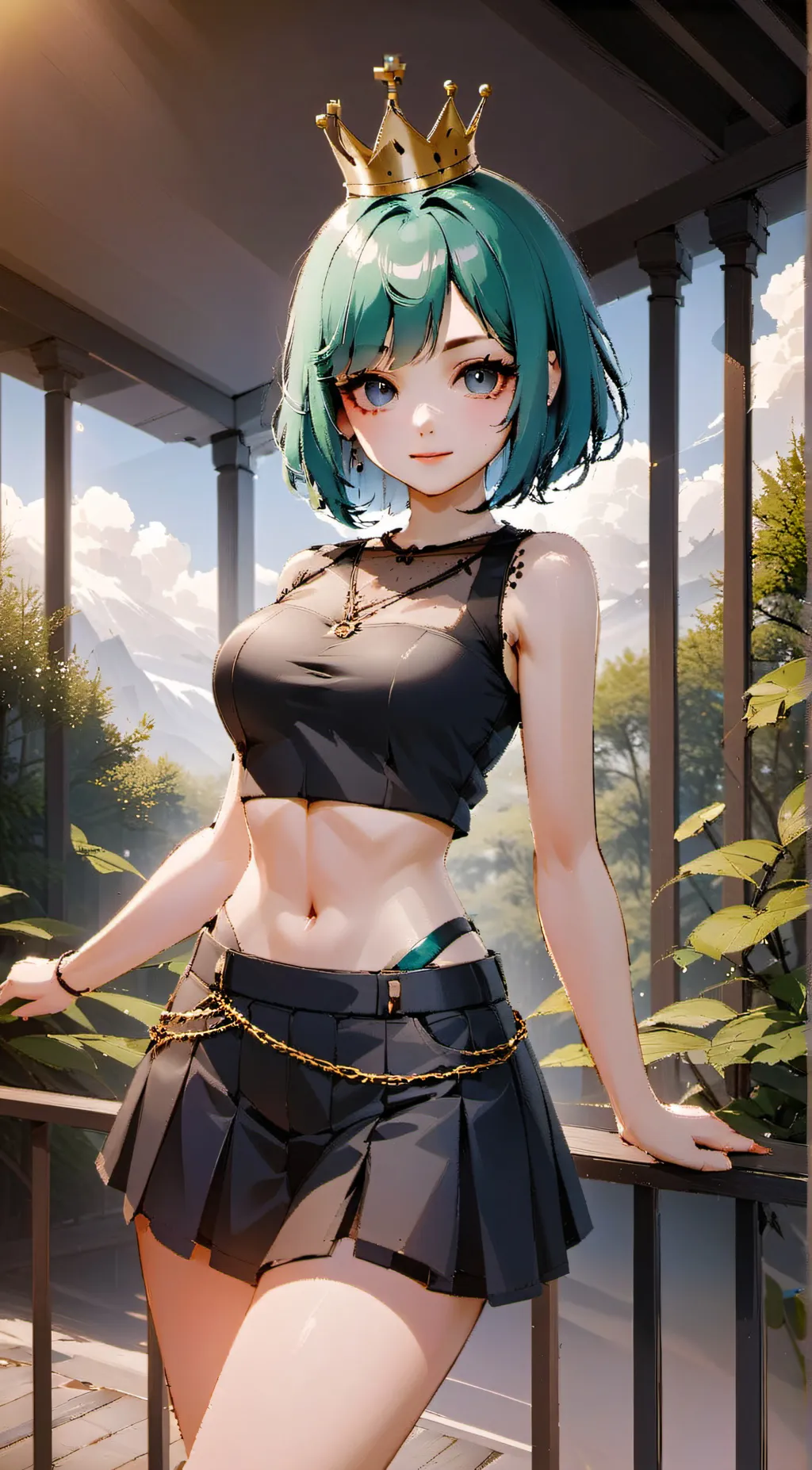 ai character: Izzy background