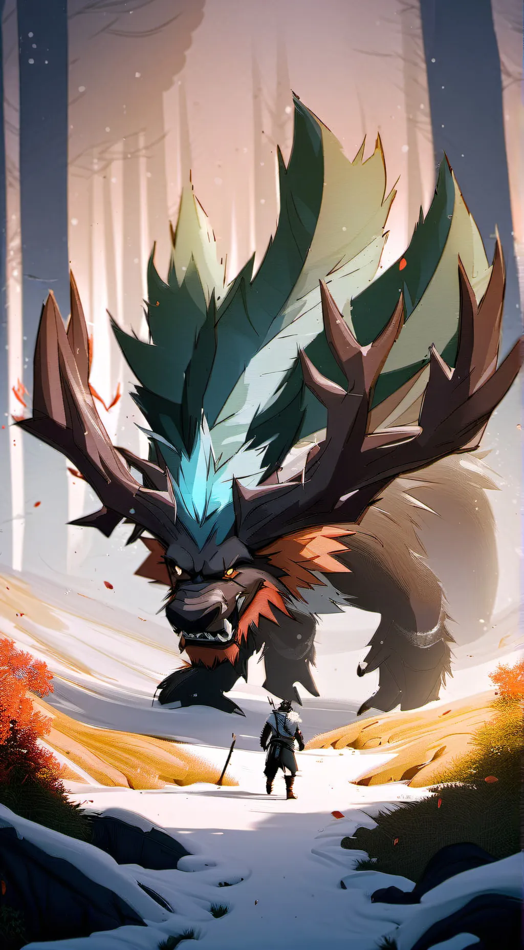 ai character: dragon slayer background