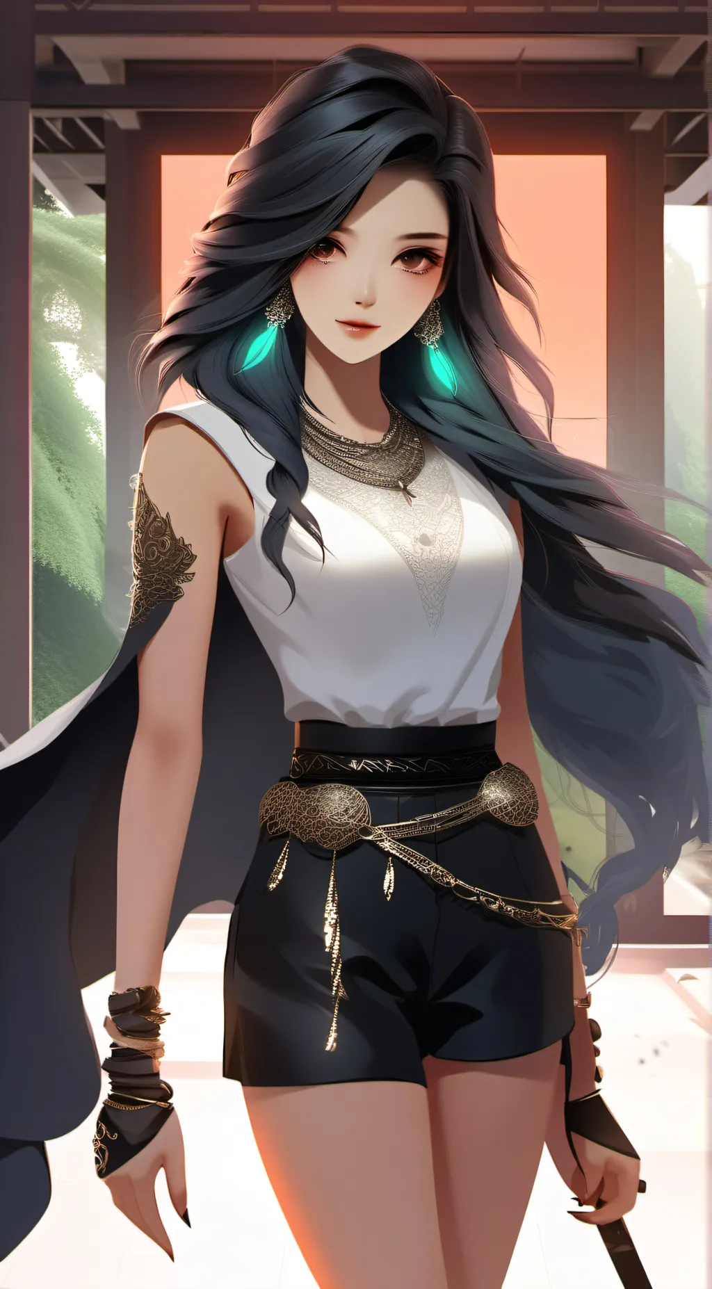 ai character: 👑Kiandra Ruen👑 background