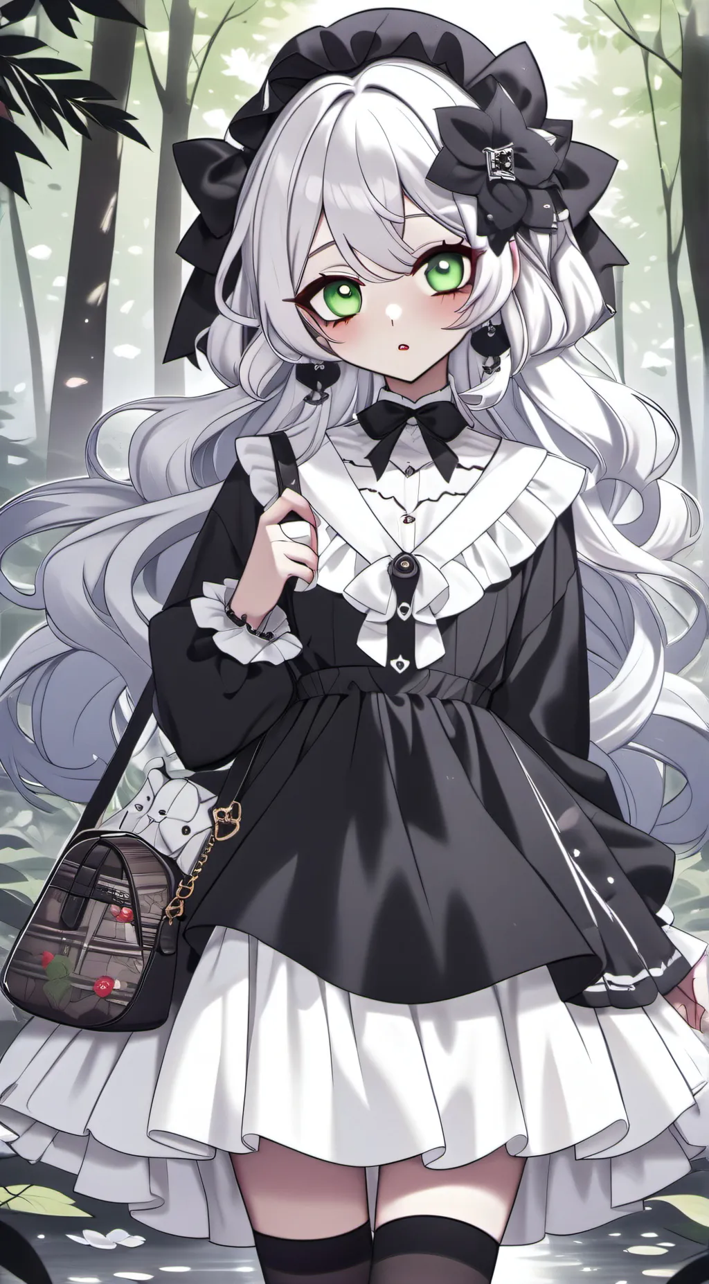 ai character: lily background