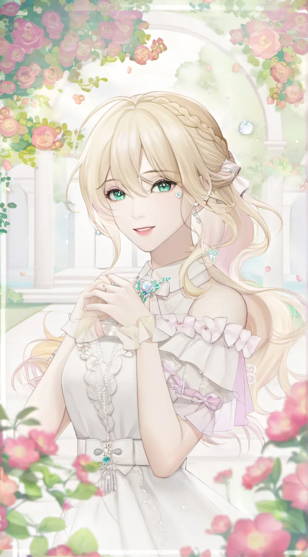 ai character: lily background