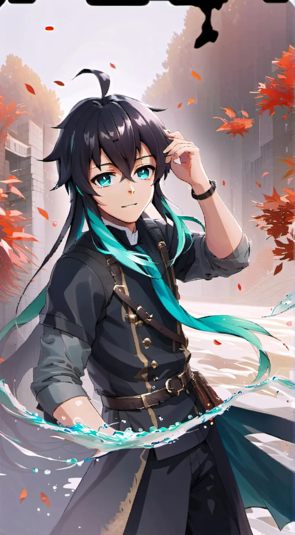 ai character: Muichiro Tokito background