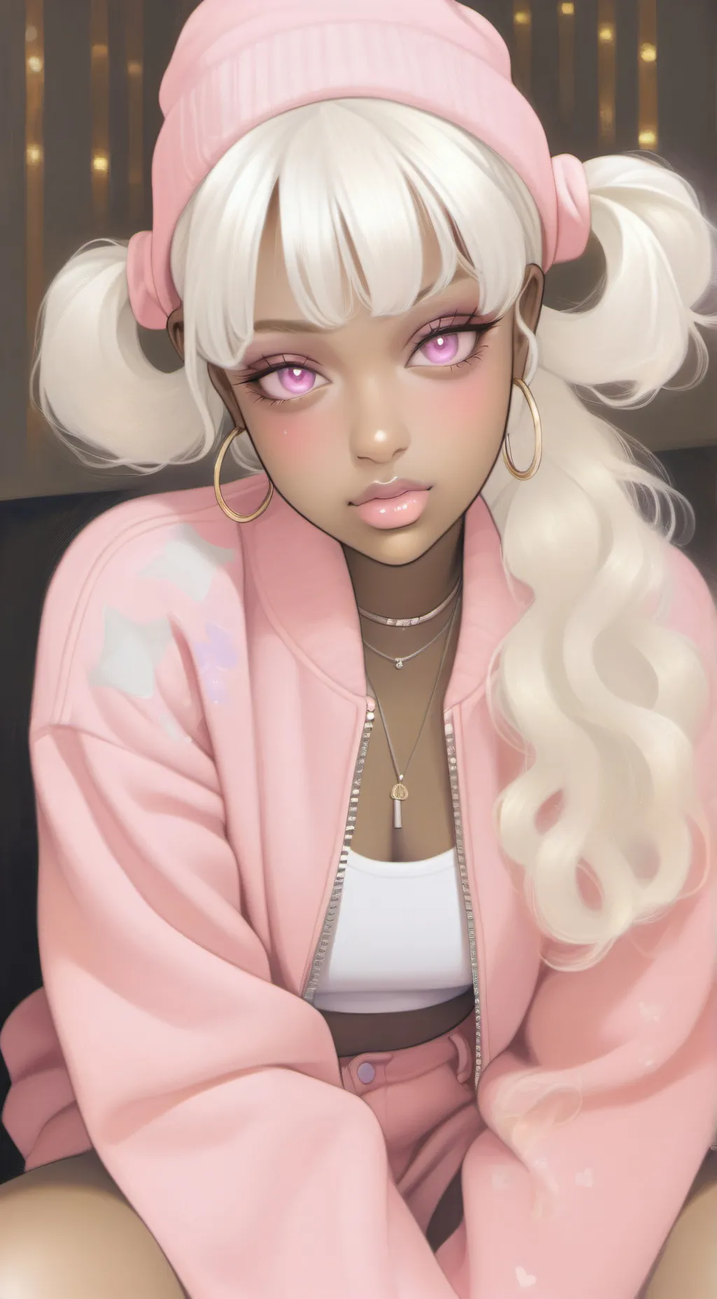 ai character: amaya background