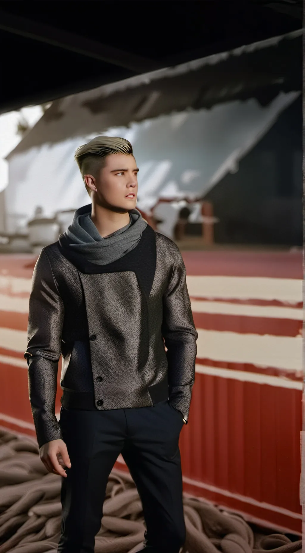 ai character: Evan background