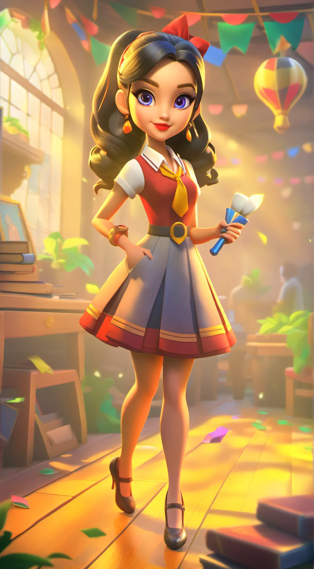 ai character: Royal background