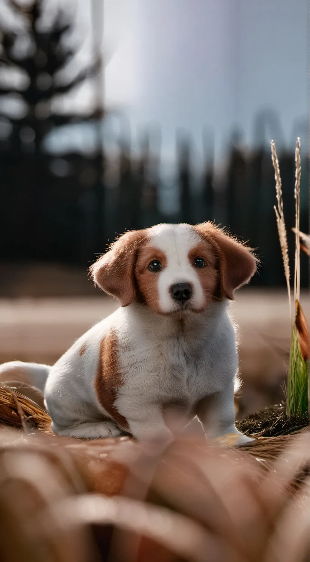 ai character: doggy background