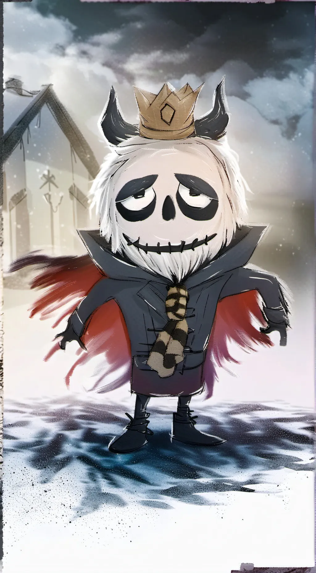 ai character: Hazbin hotel  background