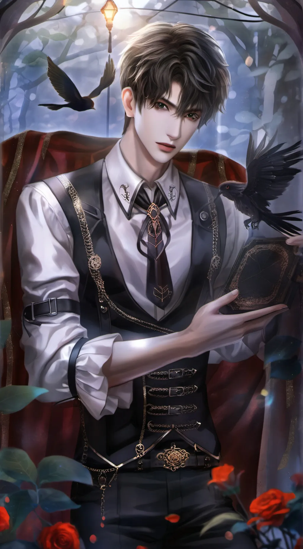 ai character: Jacob  background