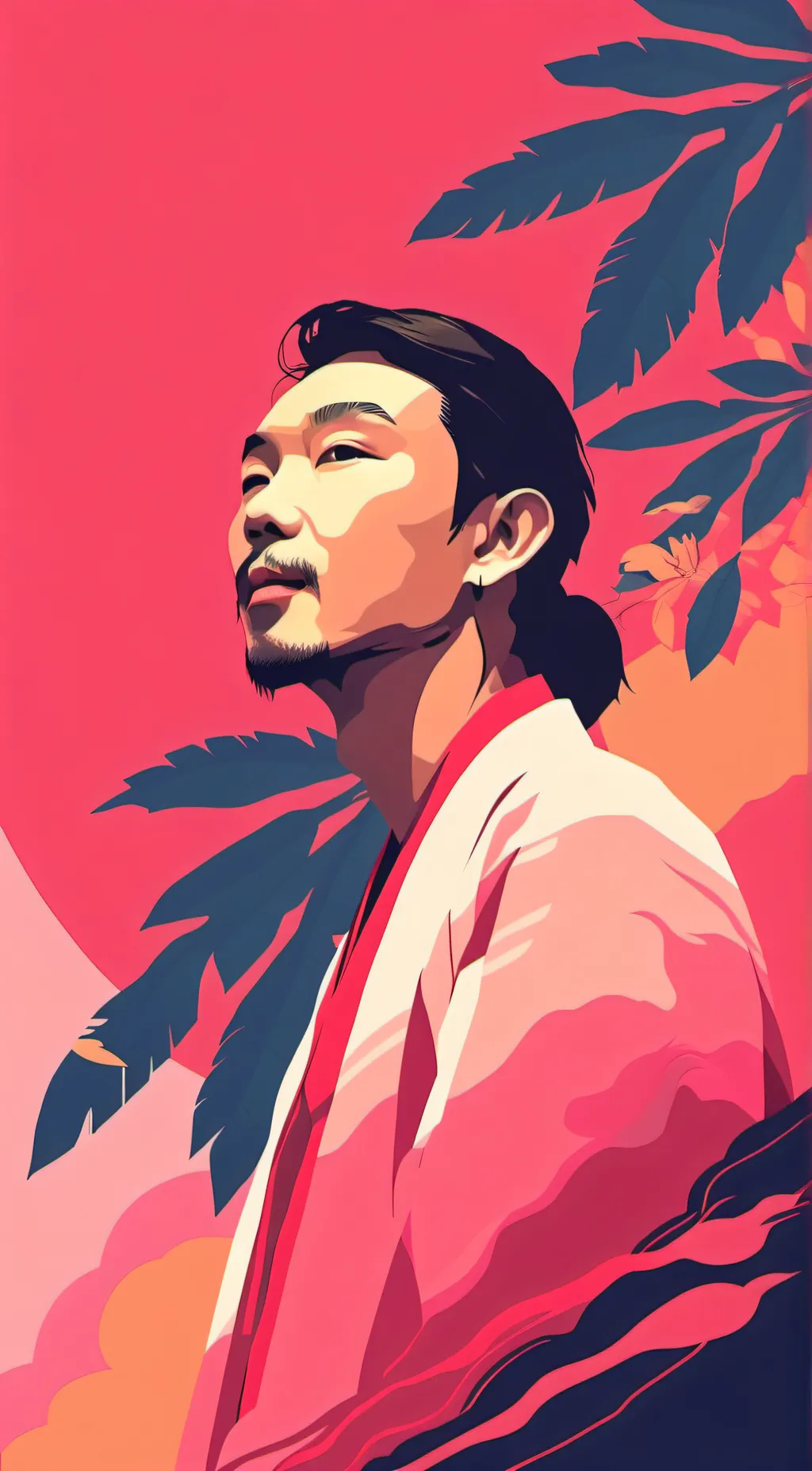 ai character: Asian dad background