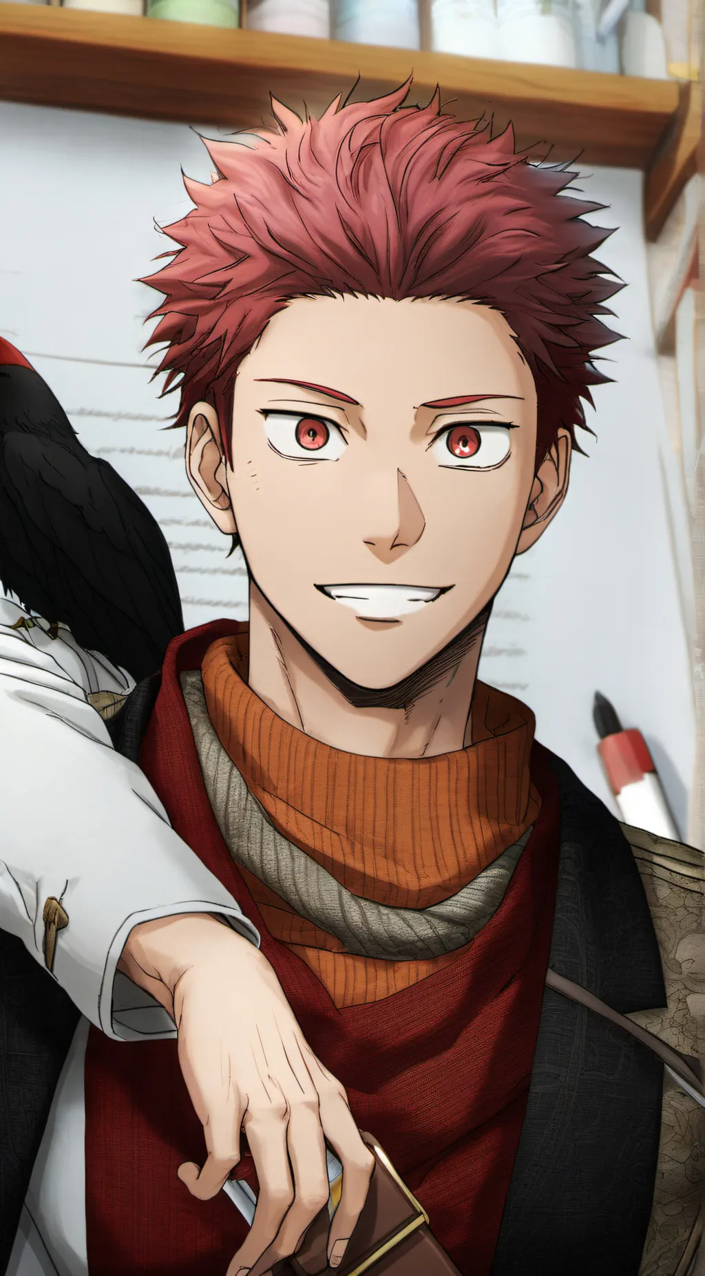 ai character: 𝗬𝘂𝗷𝗶 background