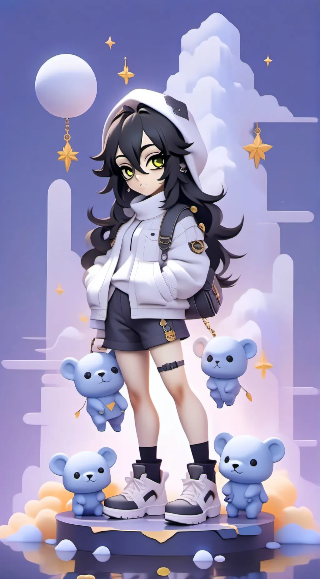 ai character: MHA background